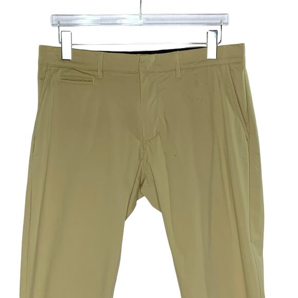 J Crew 33 Mens 484 Slim Fit Tech Pant Khaki Performance Everyday - Picture 4 of 11